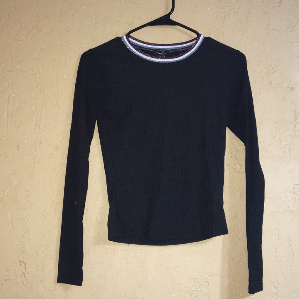 Rue 21 Black long sleeve shirt